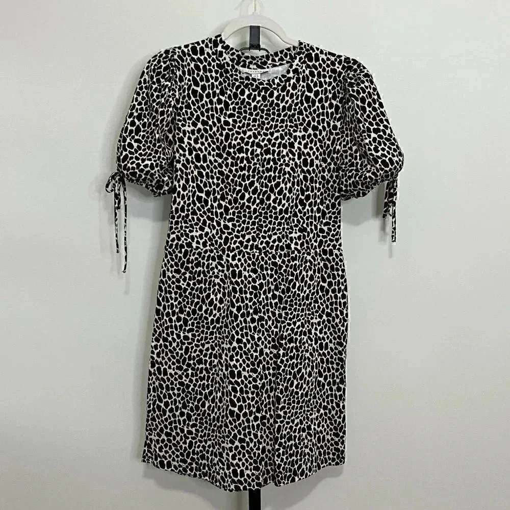 TOPSHOP Animal Print Dress - Size 8 - Party - Holiday